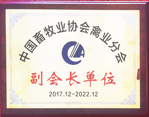 蝴蝶传媒黄色网站获评中国畜牧协会禽业分会副会长单位